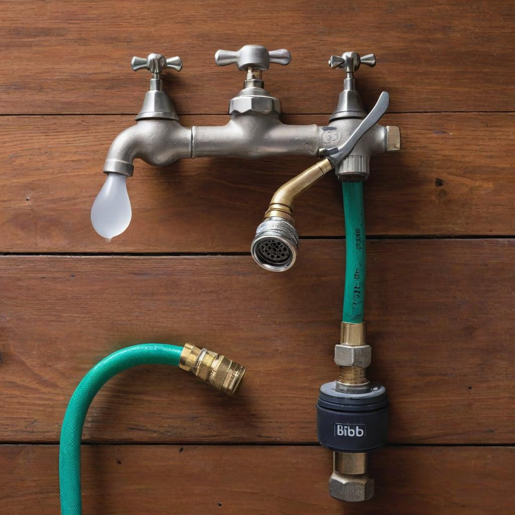 Step image 1 - Ultimate Guide to Replacing a Leaking Hose Bibb Faucet Without Shutting Off Water