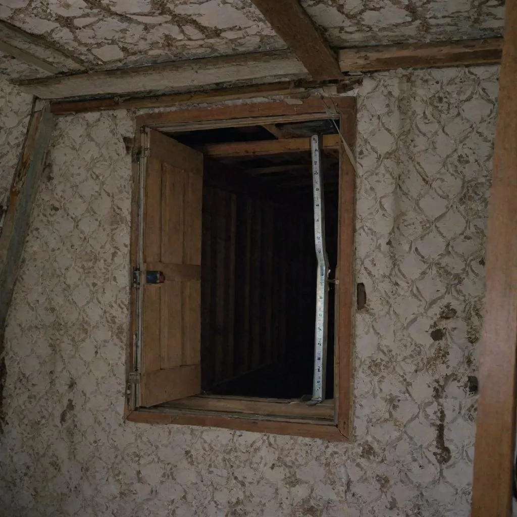 Step image 1 - Insulating Your Attic Access Door: A DIY Guide for Energy Efficiency