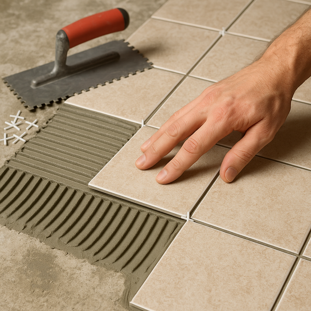 Step image 3 - How to Replace a Broken Ceramic Bathroom Tile Without Damaging Grout or Tiles