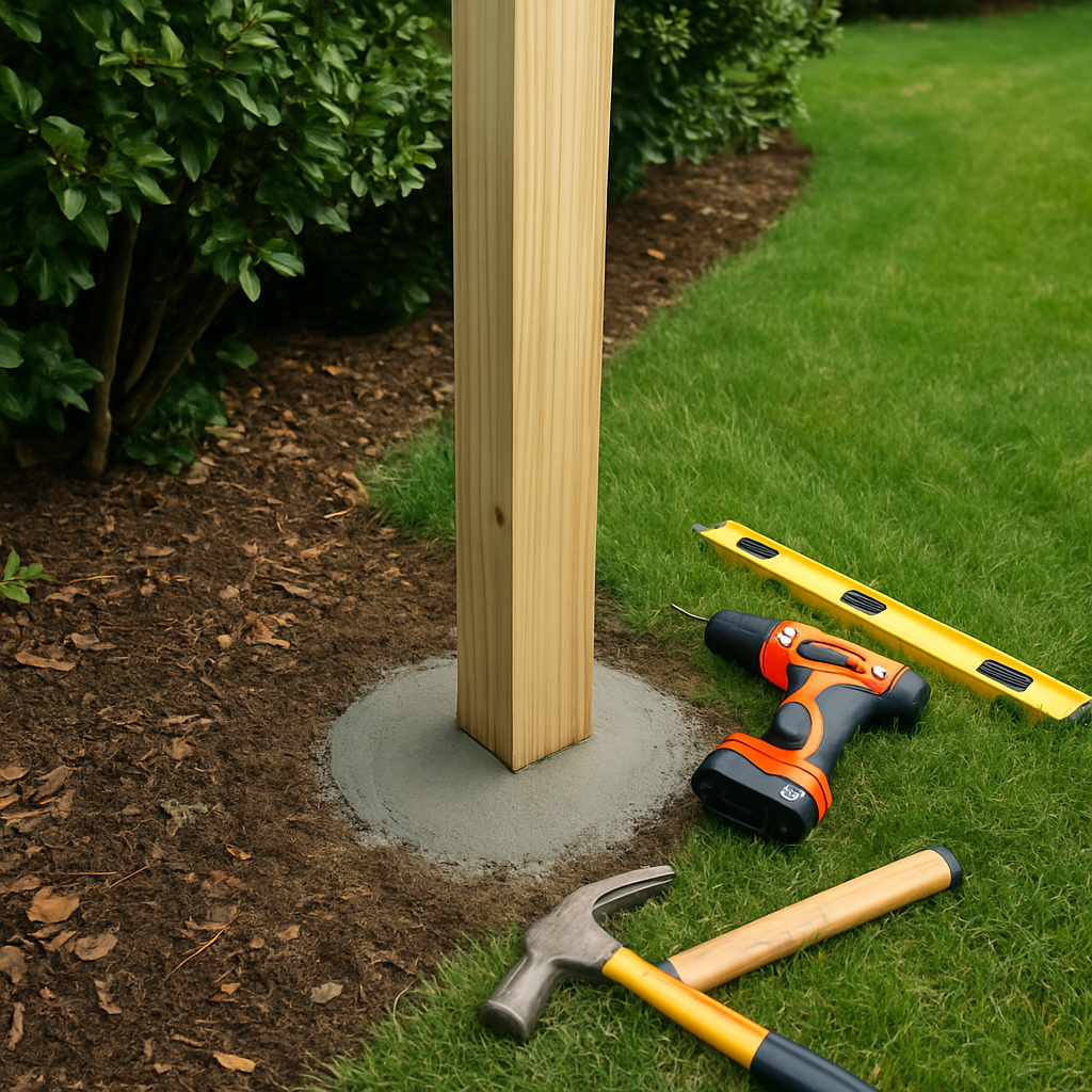 Step image 3 - How to Replace Broken Fence Posts in Clay Soil - Step-by-Step Guide