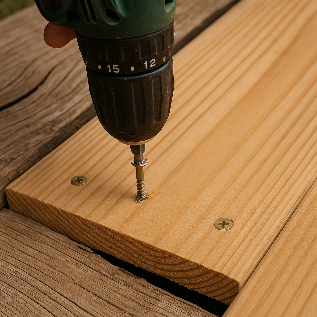 Step image 3 - Efficiently Replace Warped Deck Boards | Quick Guide