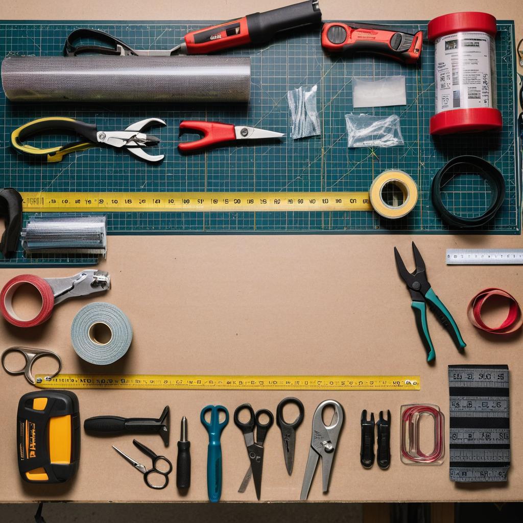 Tools needed for Build a Soundproof Home Office Door with Weatherstripping and Acoustic Panels